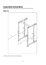 Preview for 20 page of MuscleSquad Wall Mounted Folding Squat Rack Assembly & User Manual