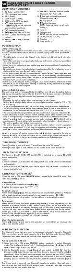 Preview for 3 page of Muse M-1808 DJ User Manual