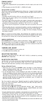 Preview for 4 page of Muse M-1920 DJ User Manual