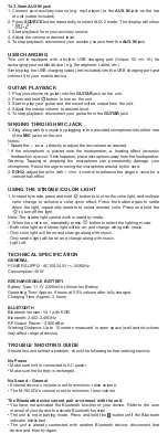 Preview for 6 page of Muse M-1920 DJ User Manual