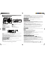 Предварительный просмотр 6 страницы Muse M-195 CDB User Manual