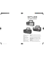 Preview for 1 page of Muse M-22 BT User Manual