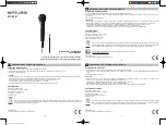 Предварительный просмотр 1 страницы Muse MC-20 B User Manual