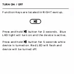 Preview for 3 page of Muse MVMT HS-10 User Manual