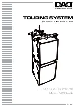 Music & Lights DAD TOURING112H User Manual preview