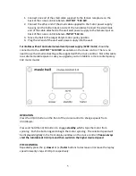 Предварительный просмотр 5 страницы MUSIC HALL cruise control 2.0 Instruction Manual