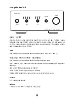 Предварительный просмотр 8 страницы MUSIC HALL dac25.3 Instruction Manual