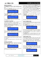 Preview for 12 page of Musical Fidelity A1 CD PRO Instructions For Use Manual