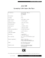 Preview for 17 page of Musical Fidelity A3.2 CD Instructions For Use Manual