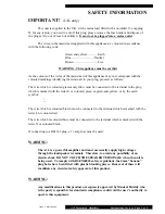 Preview for 2 page of Musical Fidelity A3.2 Instructions For Use Manual