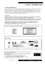 Preview for 4 page of Musical Fidelity A5 Instructions For Use Manual