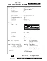 Preview for 10 page of Musical Fidelity KW 500 Instructions For Use Manual