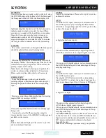 Preview for 20 page of Musical Fidelity KW250S Instructions For Use Manual