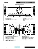 Preview for 7 page of Musical Fidelity KW550 Instructions For Use Manual