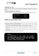 Preview for 3 page of Musical Fidelity M2si Manual