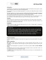 Preview for 6 page of Musical Fidelity M3I Instructions For Use Manual