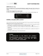 Preview for 3 page of Musical Fidelity M6I Instructions For Use Manual