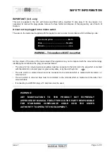 Preview for 3 page of Musical Fidelity M8 500S Instructions For Use Manual