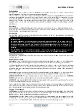 Preview for 6 page of Musical Fidelity M8 500S Instructions For Use Manual