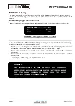 Preview for 3 page of Musical Fidelity M8s 700m Instructions For Use Manual