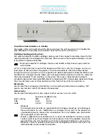 Preview for 5 page of Musical Fidelity MX-VYNL User Manual