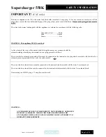 Preview for 3 page of Musical Fidelity Supercharger 550K Instructions For Use Manual