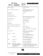 Preview for 9 page of Musical Fidelity Tri-Vista Instructions For Use Manual