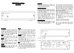 Musical Fidelity V90-LPS Instructions preview