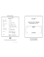 Предварительный просмотр 1 страницы Musical Fidelity X-10 V3 Instructions For Use