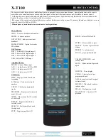 Предварительный просмотр 7 страницы Musical Fidelity X-T100 Instructions For Use Manual