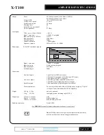 Предварительный просмотр 10 страницы Musical Fidelity X-T100 Instructions For Use Manual