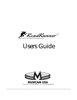 Preview for 1 page of Musicam RoadRunner User Manual