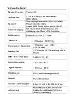 Preview for 2 page of MusicMan BT-X50 User Manual