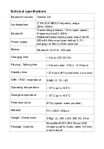 Preview for 9 page of MusicMan BT-X50 User Manual