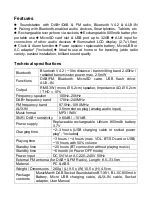 Preview for 2 page of MusicMan BT-X51 User Manual