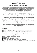 Preview for 2 page of MusicMan BT-X59 User Manual