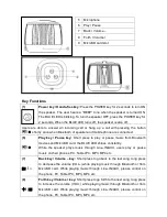 Предварительный просмотр 2 страницы MusicMan BT–X8 User Manual