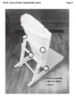 Preview for 26 page of Muskoka Chair CEDAR series Assembly Instructions Manual