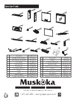 Preview for 12 page of Muskoka 25-900-003 Use And Care Manual