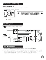 Preview for 9 page of Muskoka 26-800-004 Use And Care Manual