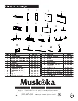 Preview for 21 page of Muskoka 26-800-004 Use And Care Manual