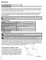 Предварительный просмотр 34 страницы Muskoka 310-42-45 User Manual