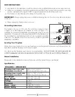 Предварительный просмотр 3 страницы Muskoka Gold MFB33WSC Use And Care Manual