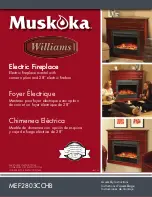 Предварительный просмотр 1 страницы Muskoka MEF2803CCHB Assembly Instructions Manual