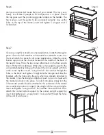 Предварительный просмотр 4 страницы Muskoka MEF2803CCHB Assembly Instructions Manual