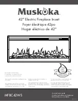 Muskoka MFBC42WS Use And Care Manual предпросмотр