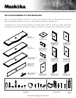 Предварительный просмотр 2 страницы Muskoka MTVSC2513SBP Assembly Instructions Manual