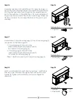 Preview for 8 page of Muskoka MTVSC2513SBP Assembly Instructions Manual