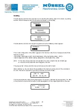 Предварительный просмотр 20 страницы Mussel AIR 1200 P Operating Instructions Manual