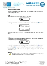 Предварительный просмотр 27 страницы Mussel AIR 1200 P Operating Instructions Manual